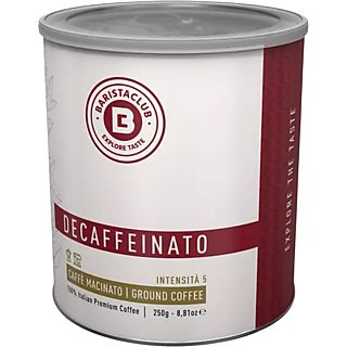Café molido - Baristaclub Descaffeinato Grinded, 0.25 kg