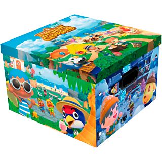 Caja organizadora - Pyramid Animal Crossing, Cartón, 37x37x23.5 cm, Multicolor