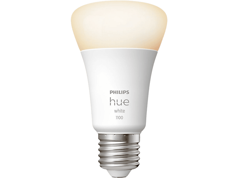 Kit bombillas Bluetooth  Philips Hue Bridge + 3 Bombillas inteligentes E27  9.5W 1100 lm, Luz Cálida regulable y Regulador