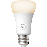 Bombilla Inteligente - Philips Hue A60 E27, Luz Cálida Regulable, 75 W, Compatible con Alexa y Google Home