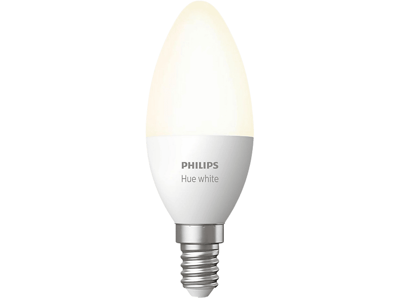 Bombilla Inteligente  Philips Hue B39 E14, Luz Cálida Regulable, 40W,  Compatible con Alexa y Google Home