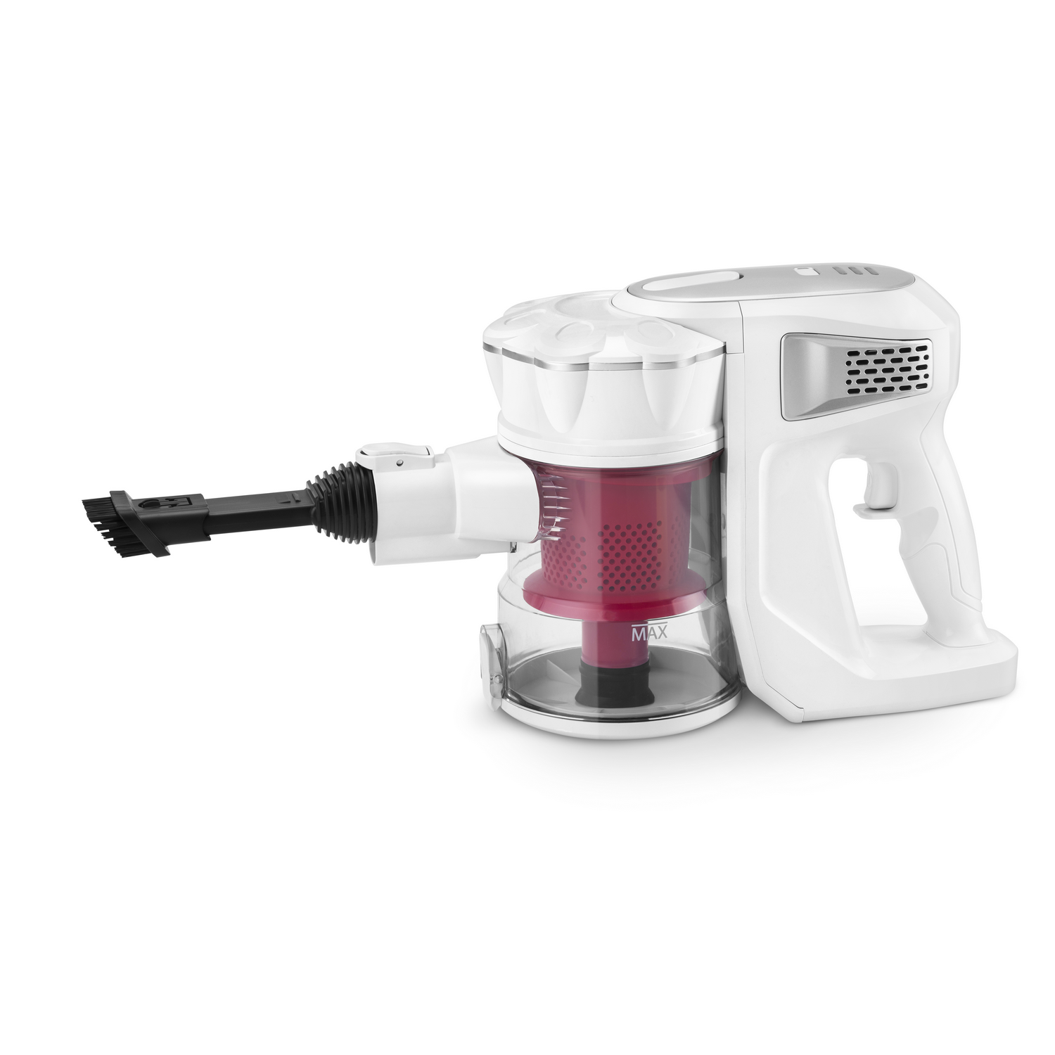 Aspirador escoba - Ufesa AE4822 Sena, 2 velocidades, 0.8 l, Autonomía 40 min, Sistema ciclónico, LED, Blanco