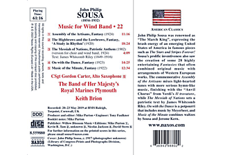 Keith/royal College Of Music Wind Orchestra Brion - Music for Wind Band,Vol.22  - (CD)