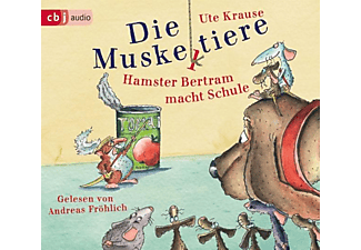 Ute Krause - Die Muskeltiere-Hamster Bertram macht Schule  - (CD)