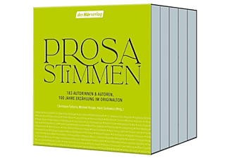Prosastimmen - 183 Autorinnen And Autoren,100 Jahre Prosa im Origi  - (MP3-CD)