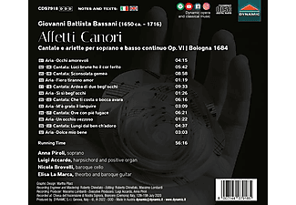 Piroli,Anna/Accardo,Luigi/La Marca,Elisa/Brovelli - Affetti canori cantate e ariette  - (CD)