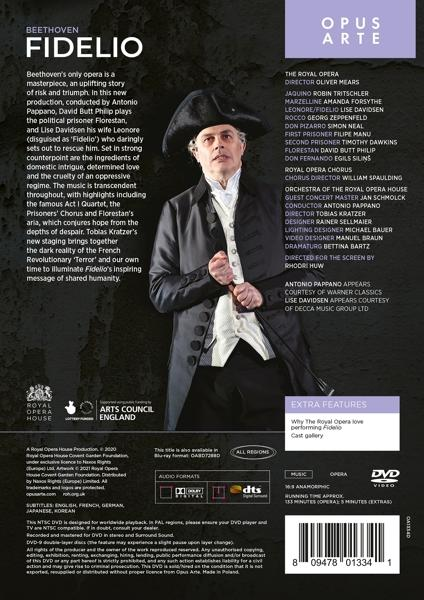 Various Artists, Royal Opera Chorus, Orchestra Of The Royal Opera House - Beethoven: Fidelio  - (DVD)