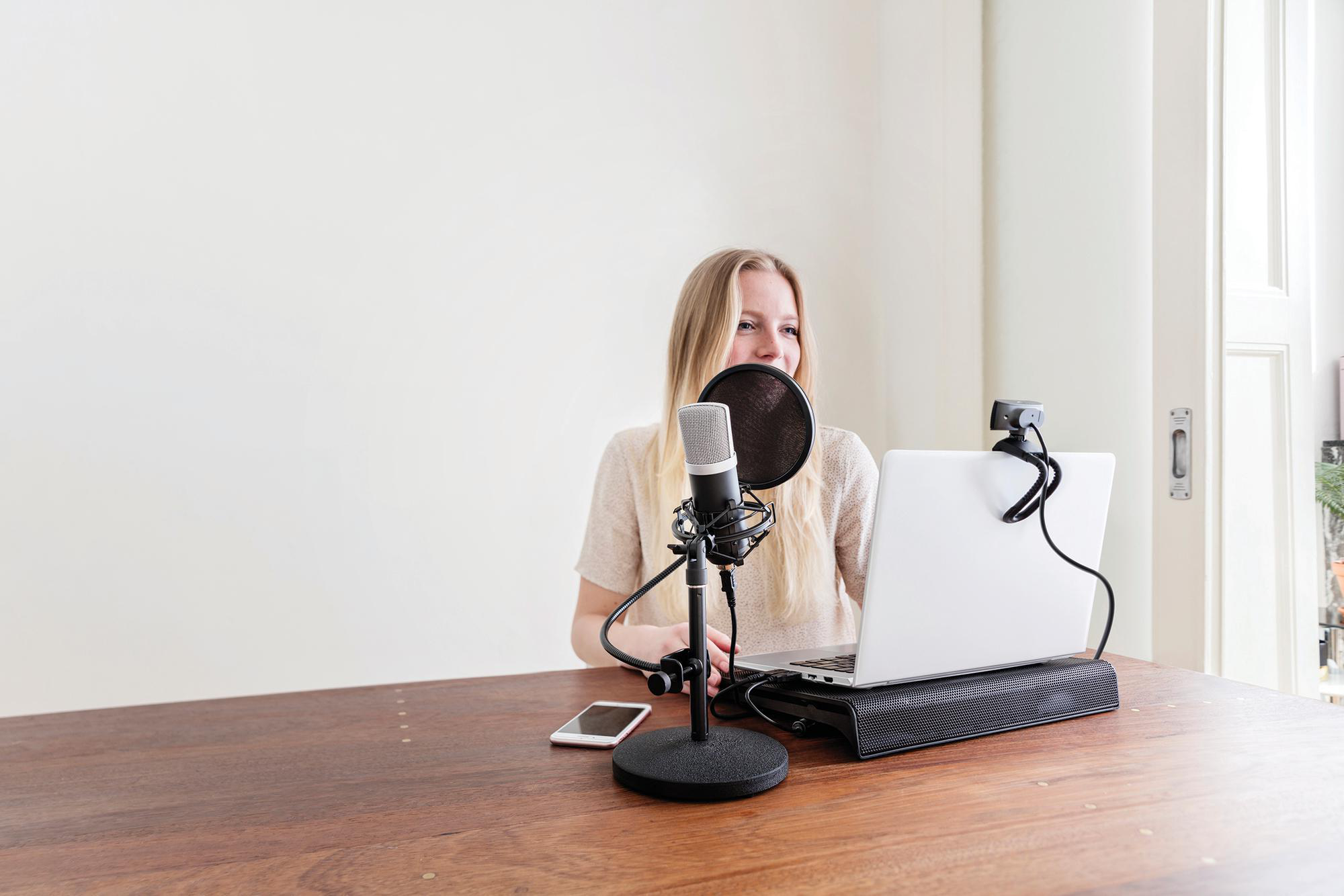 TRUST GXT 252 Emita USB Studio-Mikrofon, Schwarz