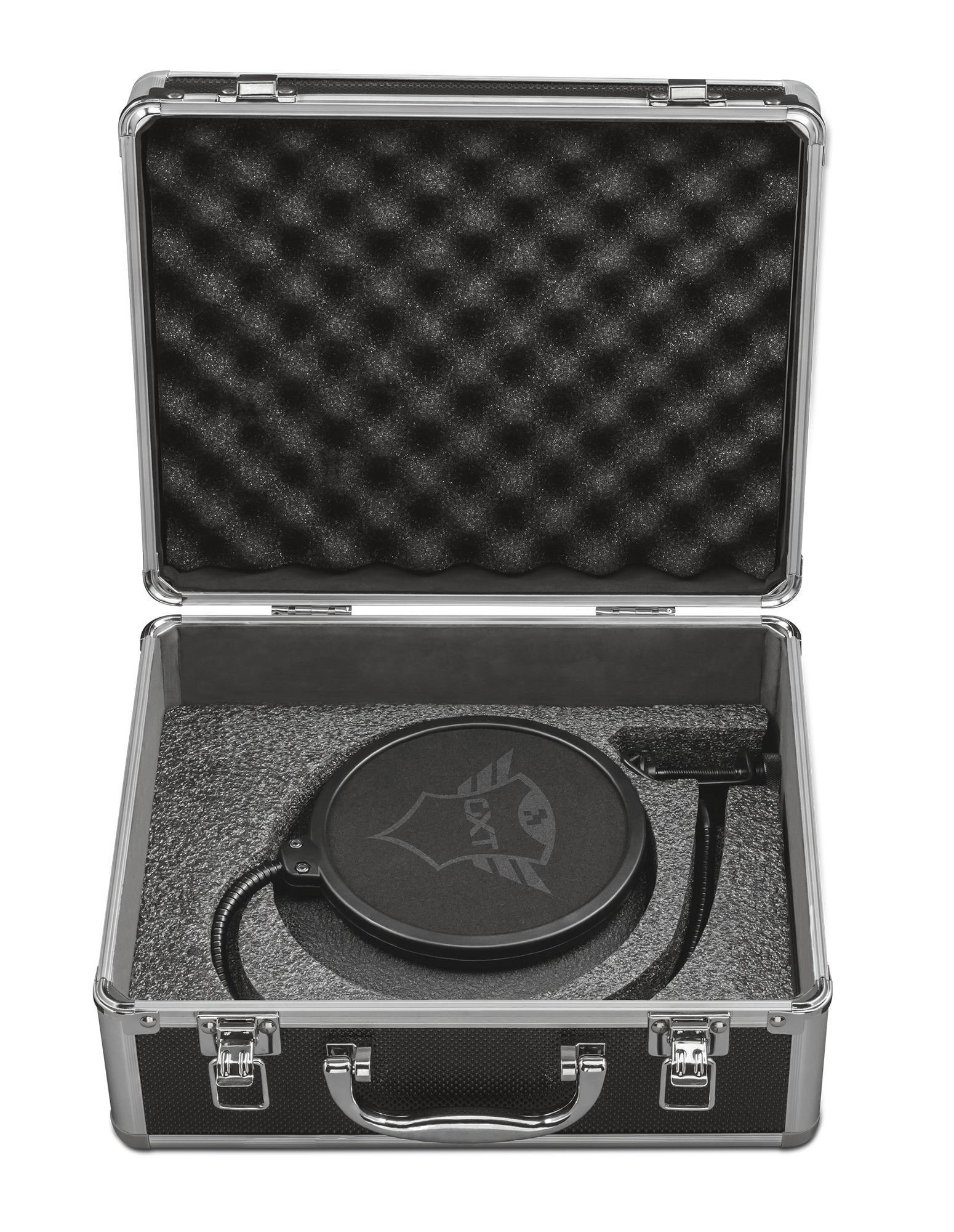 TRUST GXT 252 Emita USB Studio-Mikrofon, Schwarz