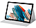 SAMSUNG Custodia a libro - Booklet (Argento scuro)