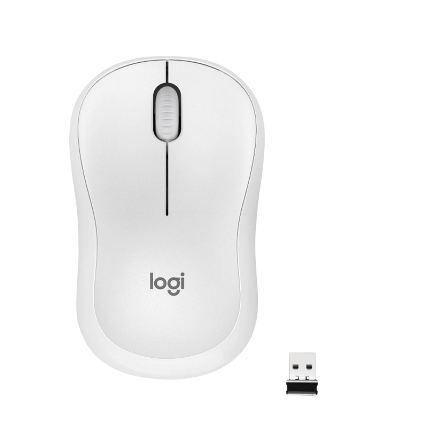 Ratón inalámbrico - Logitech M220 Silent, Inalámbrico, 2.4 GHz, Receptor USB, 1000 dpi, Batería 18 Meses, Ambidiestro, Compatible con PC/Mac, Blanco