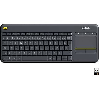 LOGITECH Clavier sans fil K400 Plus AZERTY Noir (920-007131)