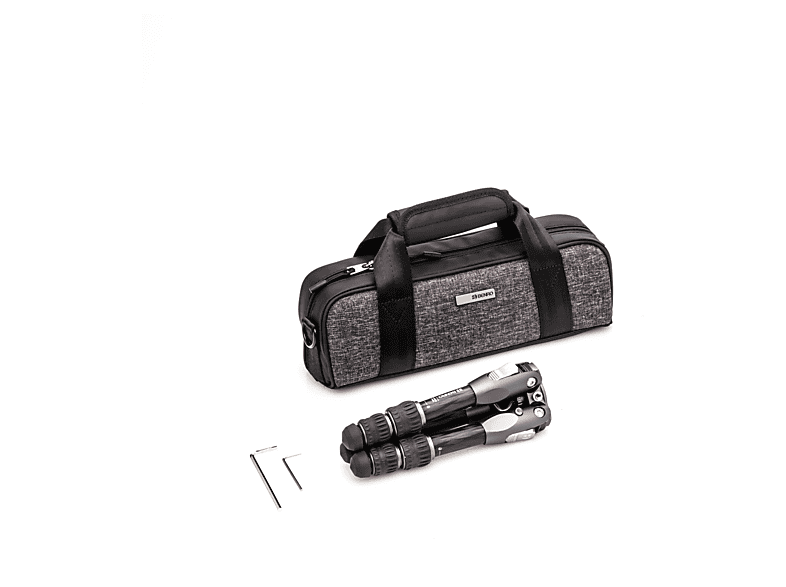Benro Stativ Tortoise 03C mit GX25 Kugelkopf, Carbon, Höhe bis 31.5cm, 8kg Zuladung, Grau — Foto 4 von 4