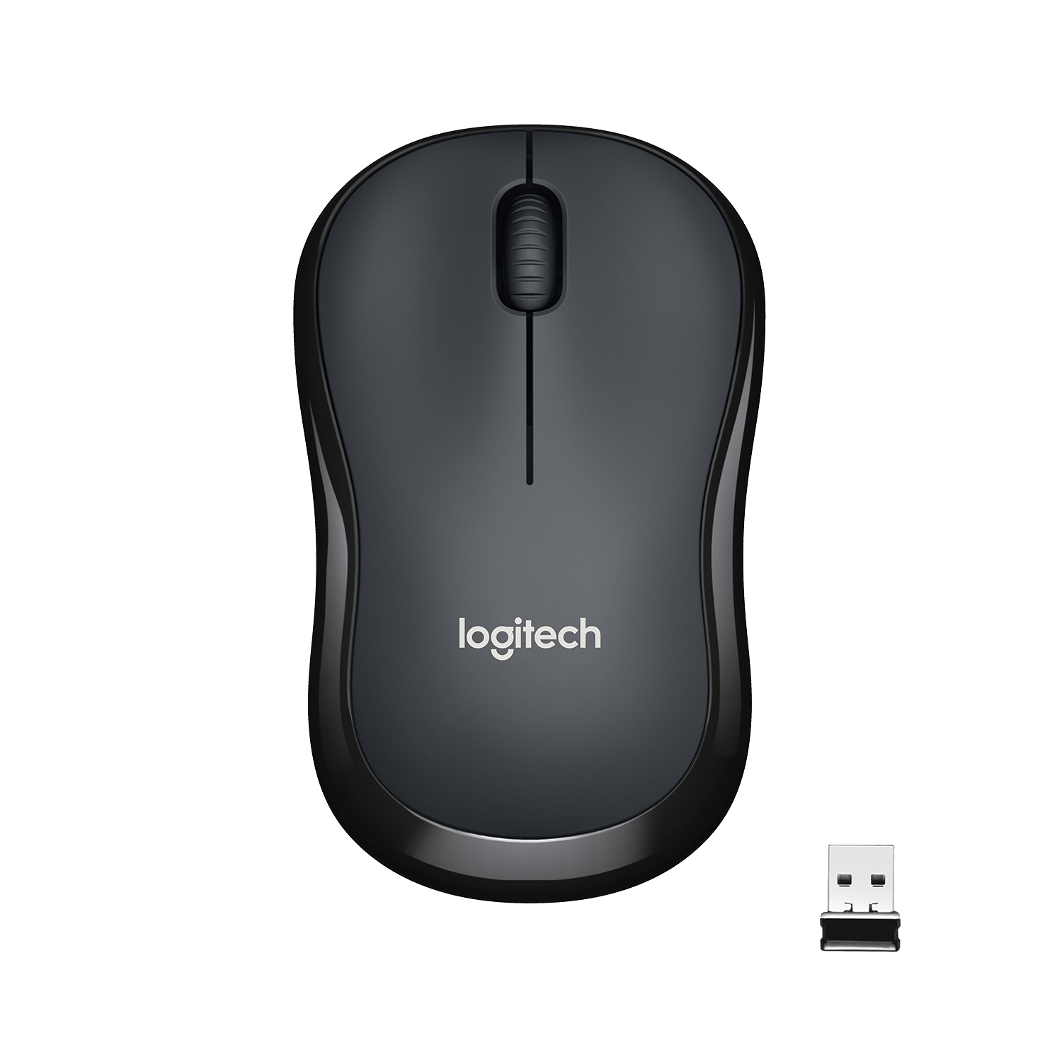 Ratón inalámbrico - Logitech M220 Silent, Inalámbrico, 2.4 GHz, Receptor USB, 1000 dpi, Batería 18 Meses, Ambidiestro, Compatible con PC/Mac, Negro