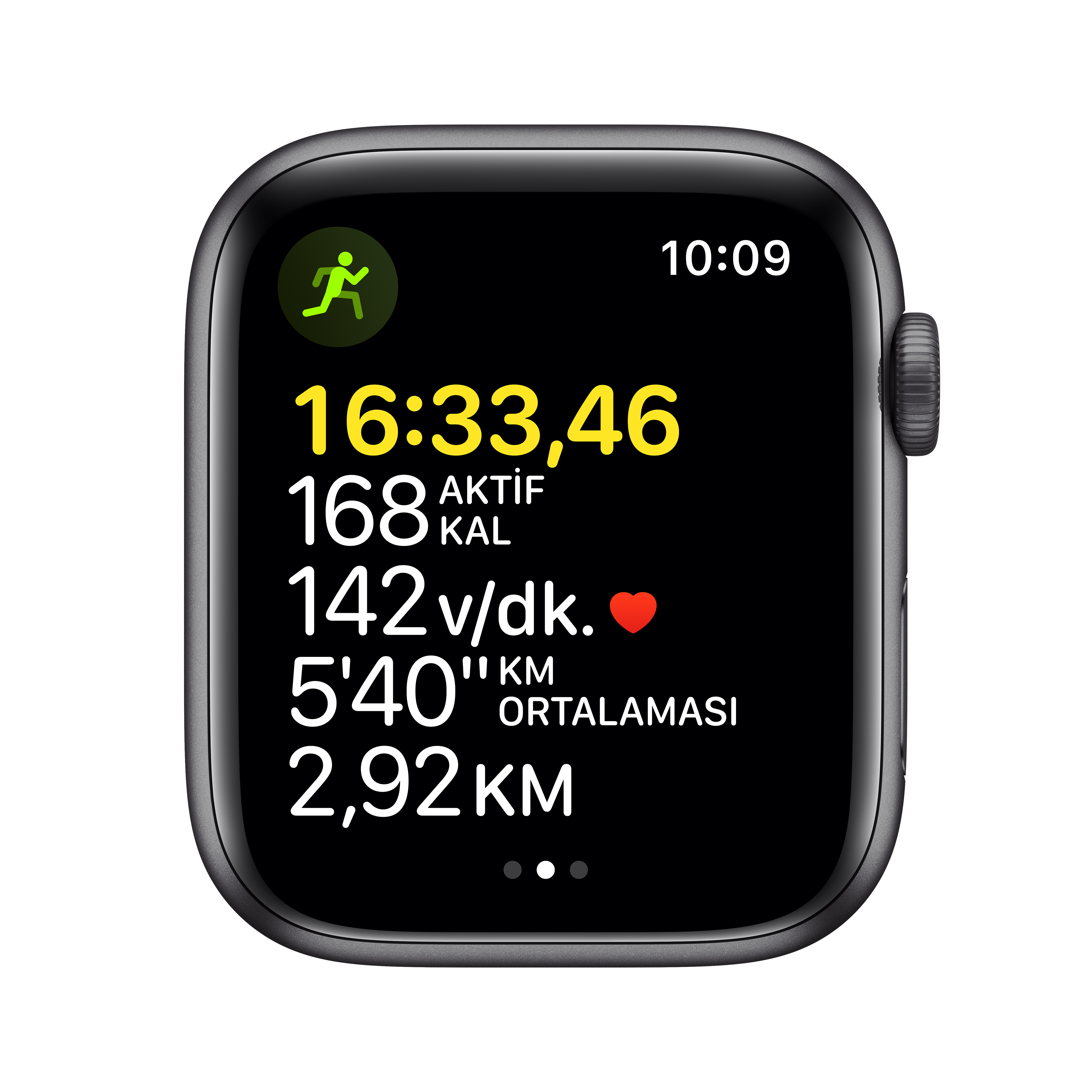 APPLE Watch Nike SE 1.Nesil GPS, 40mm Gümüş Aluminyum Kasa ve Saf