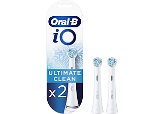 ORAL B iO Ultimate Clean Diş Fırçası Yedek Başlık 2'li Beyaz_1