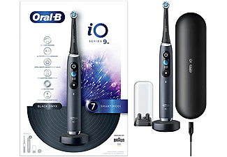 ORAL B iO 9 Şarjlı Diş Fırçası Siyah+Manyetik Şarj+Seyahat Kabı_1