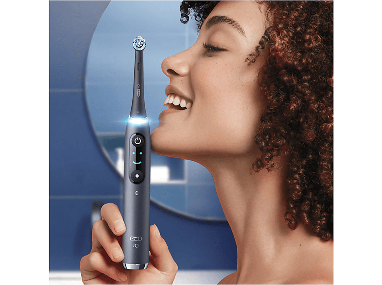 ORAL B iO 9 Şarjlı Diş Fırçası Siyah+Manyetik Şarj+Seyahat Kabı_5