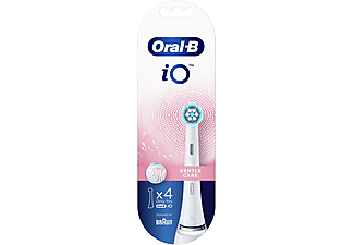 ORAL B iO Gentle Carce Diş Fırçası Yedek Başlık 4'lü Beyaz_1