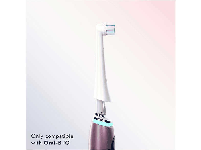 ORAL B iO Gentle Carce Diş Fırçası Yedek Başlık 4'lü Beyaz_4