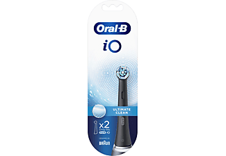 ORAL B iO Ultimate Clean Diş Fırças Yedek Başlık 2'li Siyah_0