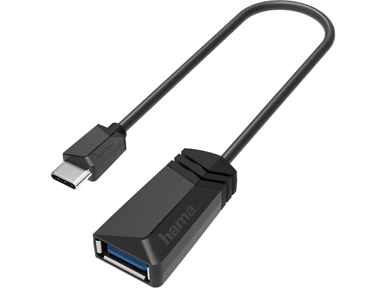 HAMA FIC USB 3.2 Gen.1 TYPE-C/USB A anya adapter, 5Gbit/s, 15cm (200312)