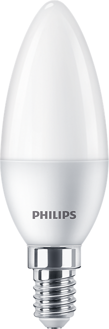 PHILIPS LED fényforrás, gyertya, E14, 5W, 470lm, 2700K, meleg fehér (929002977718)