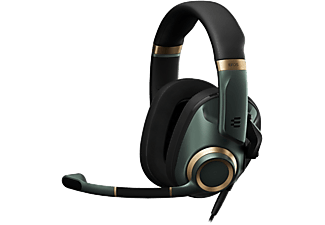 EPOS AUDIO H6PRO Close, zárt gaming fejhallgató mikrofonnal, zöld-fekete (1000968)
