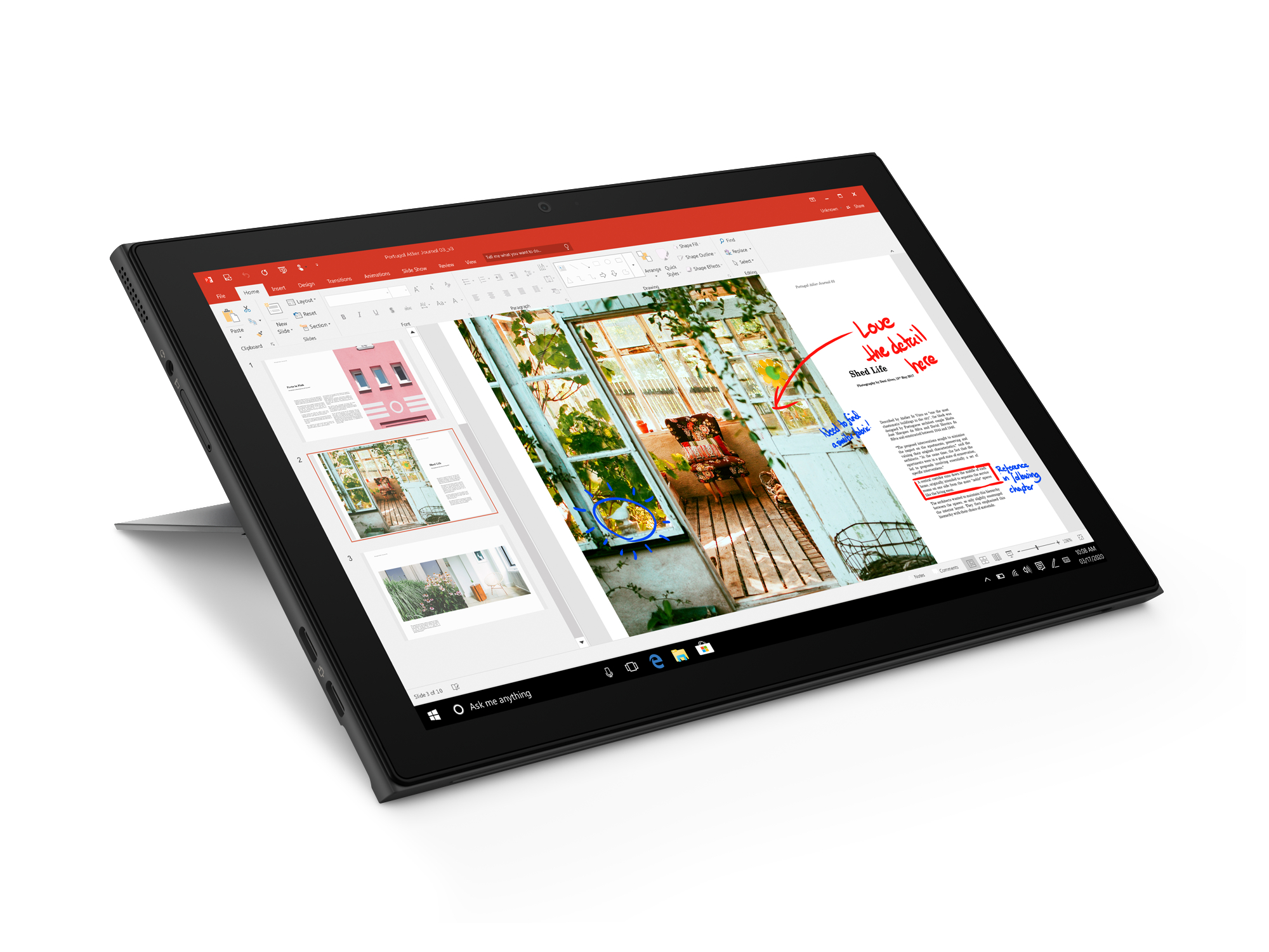 LENOVO IdeaPad Duet 10,3 Grafik 4 eMMC, Pen, 600, inkl. mit Jahr Display, 365 Graphitgrau 3i inkl. GB Intel® N4020 Digital Lenovo Celeron® 128 2-in-1 Single, RAM, UHD Microsoft Zoll GB Prozessor, 1 Intel