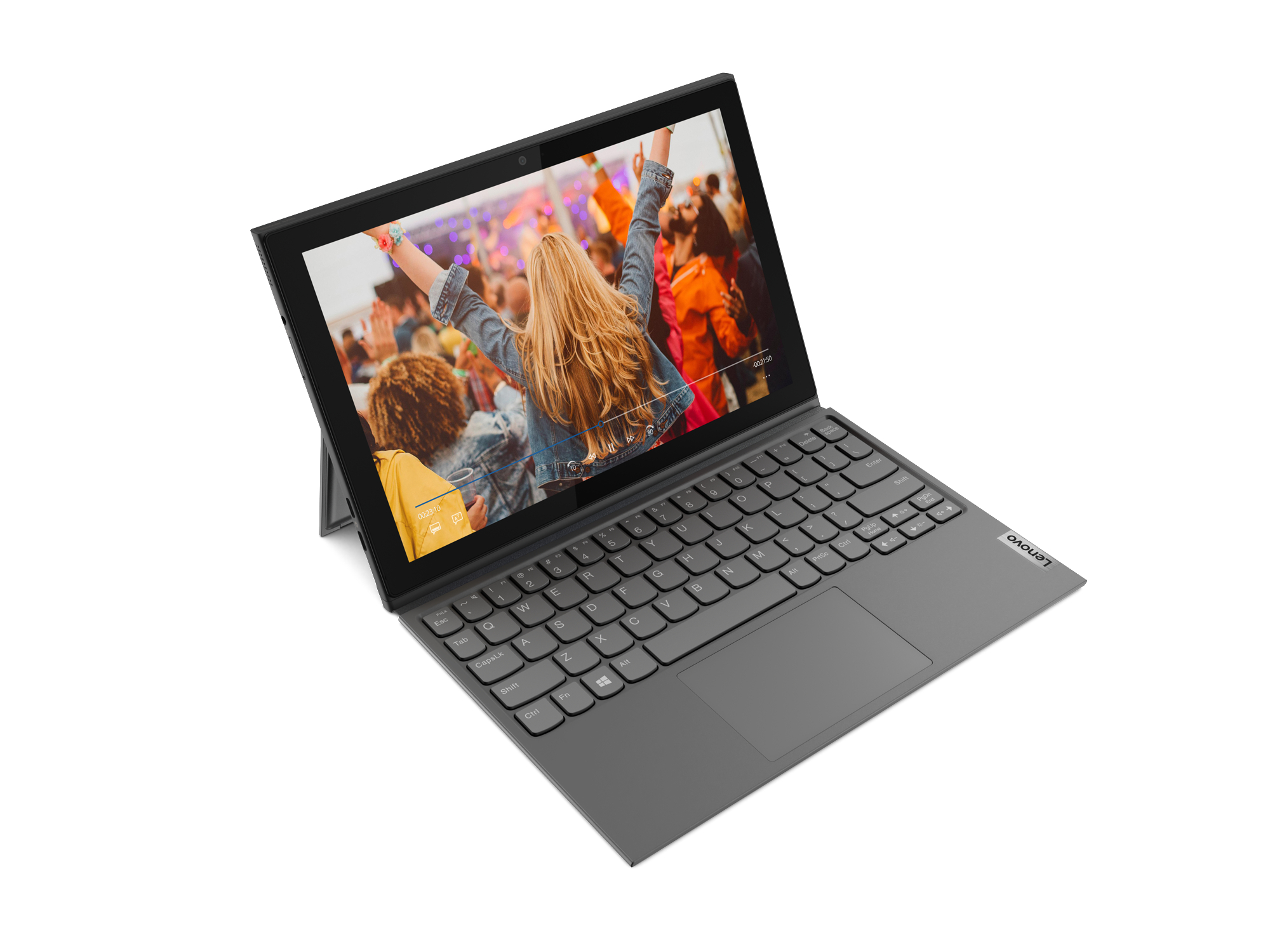 LENOVO IdeaPad Duet 3i inkl. Celeron® Intel® Grafik Single, N4020 UHD eMMC, Prozessor, 365 1 10,3 RAM, 4 Jahr inkl. Digital Pen, 2-in-1 GB Lenovo mit Zoll Graphitgrau Display, Intel 600, Microsoft GB 128