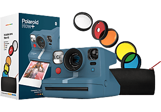 POLAROID Now+ analóg instant fényképezőgép, 5 szűrővel, kékes szürke