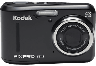KODAK Pixpro FZ43 Digitális fényképezőgép, fekete
