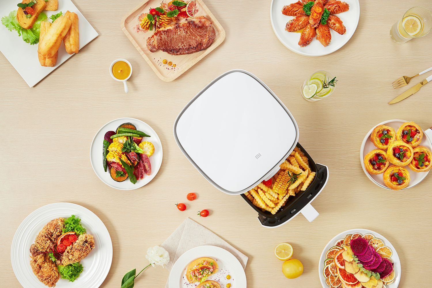 XIAOMI  MI SMART - Heteluchtfriteuse - Wit - 3,5 l - 1500 W