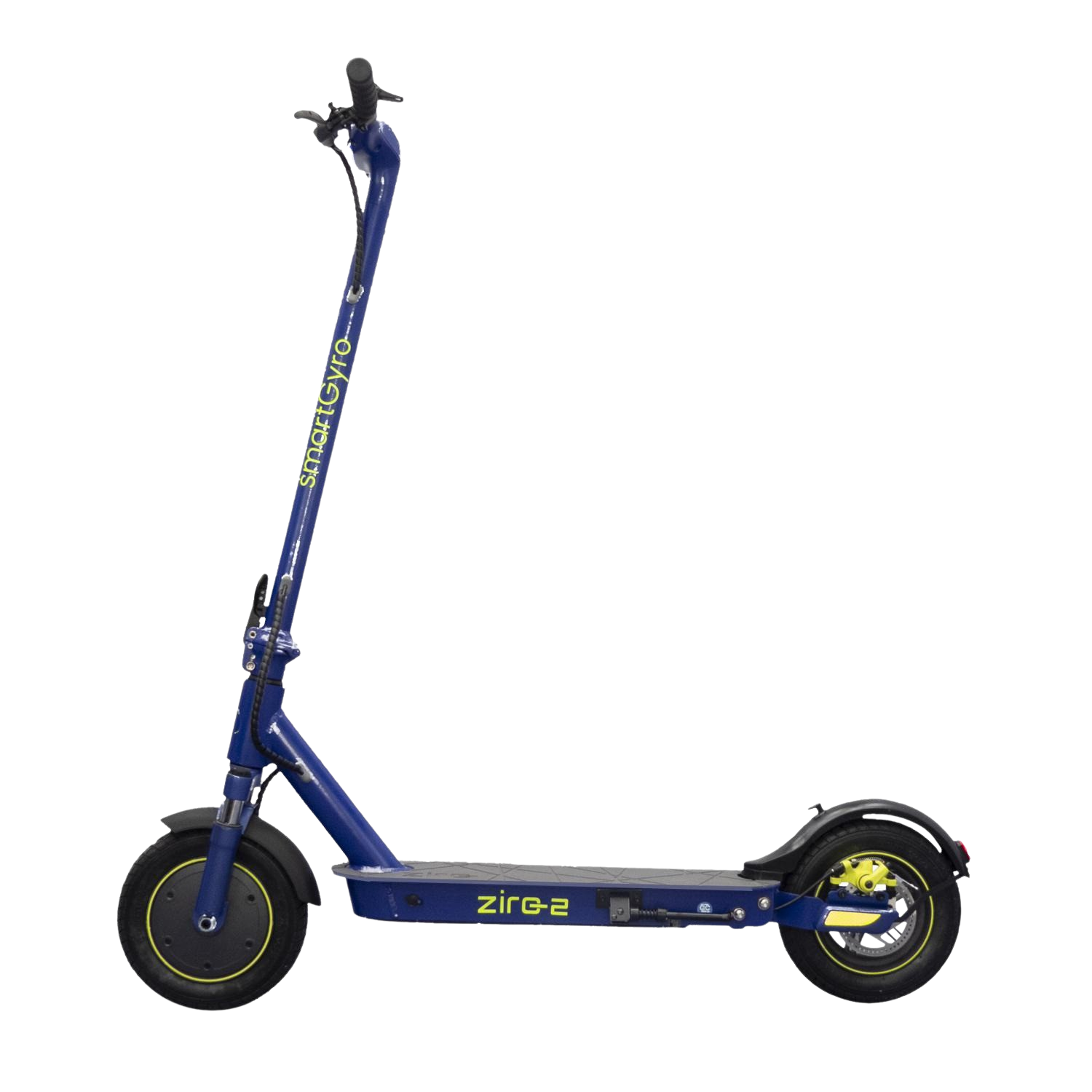 Smartgyro Ziro 2 patinete scooter motor de 500w app para smartphone suspensiones ruedas 10 autonomía 25 km plegable batería 8.8 ah azul – ziro2 500 3 8800