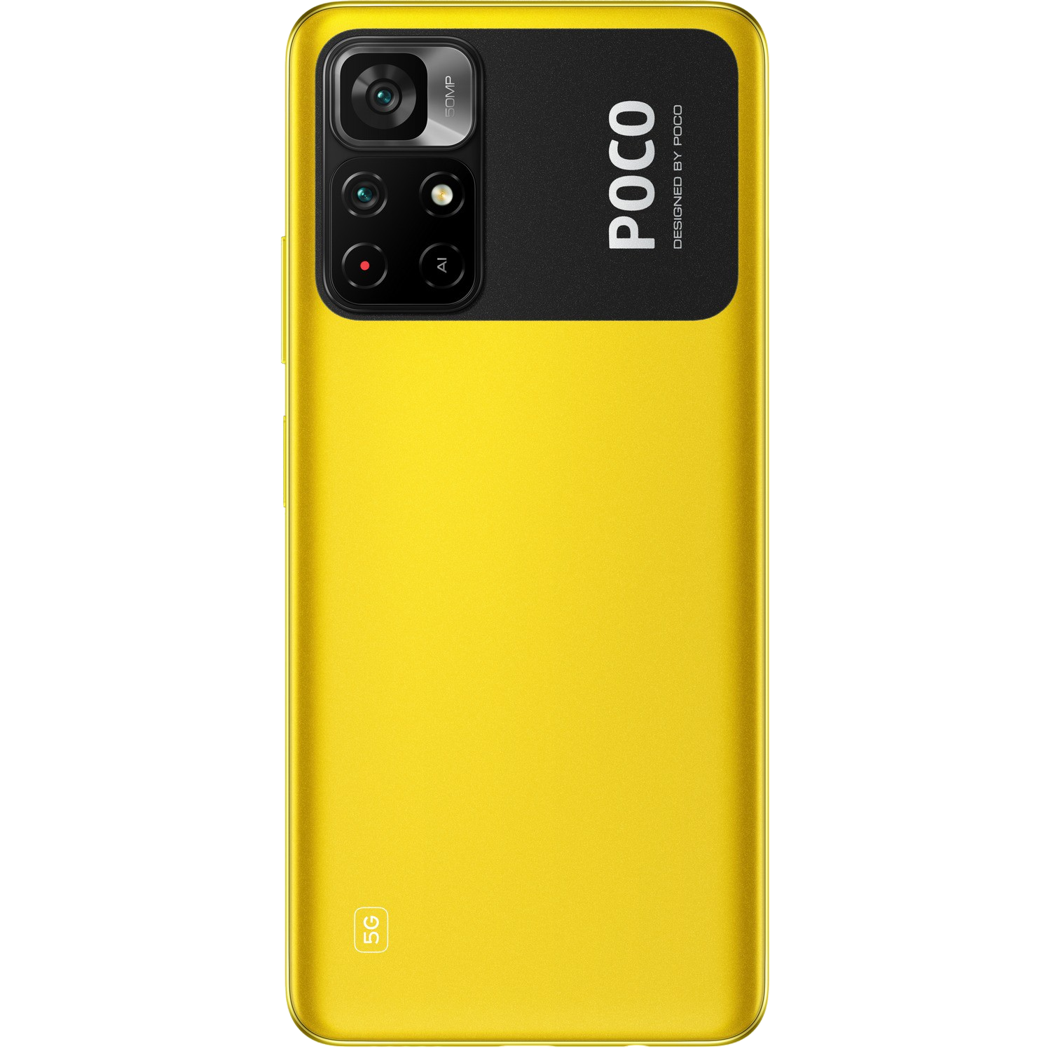 POCO M4 Pro 5G, Amarillo, 128 GB, 6 GB RAM, 6.6" FHD+, Dimensity 810, 5000 mAh, Android 11