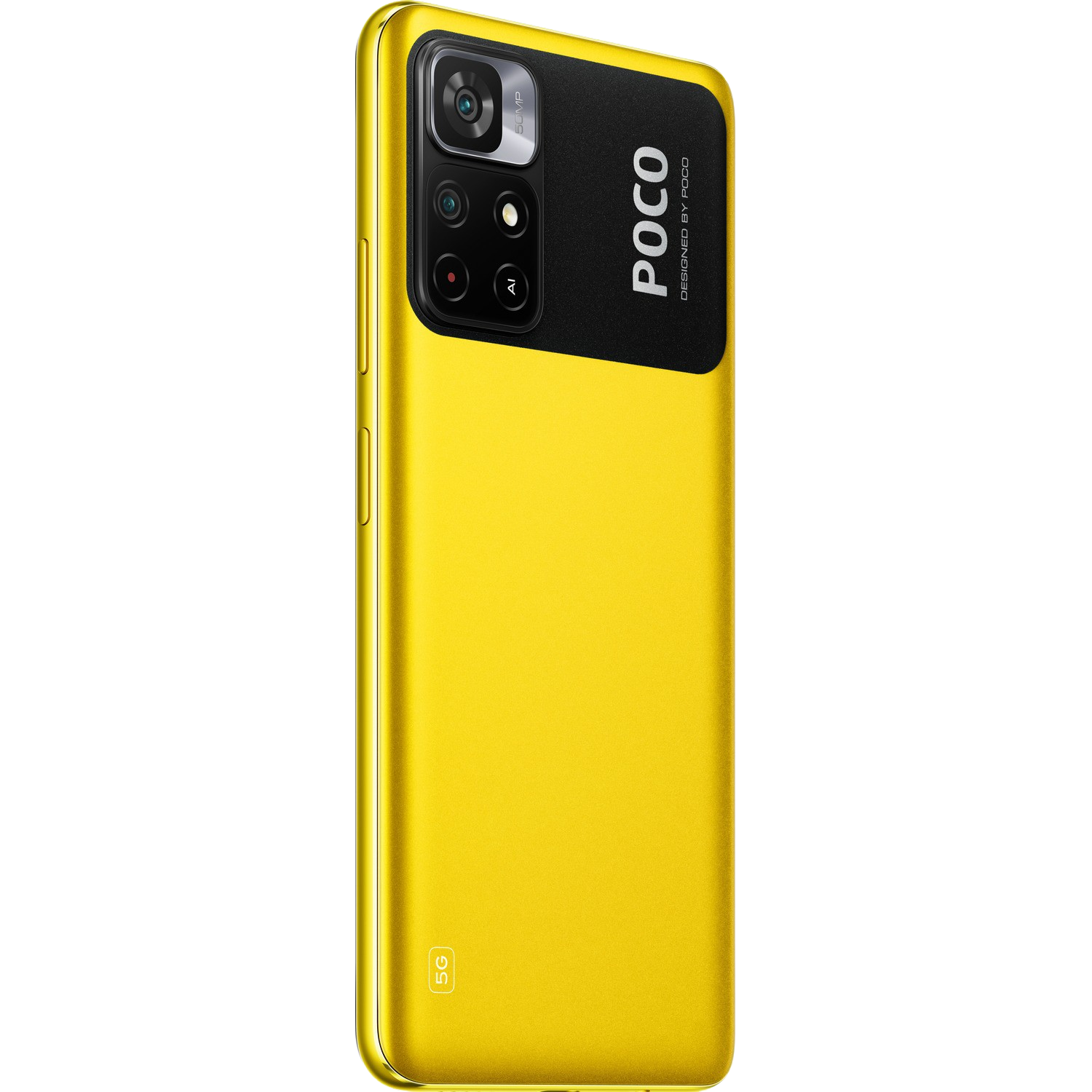 POCO M4 Pro 5G, Amarillo, 128 GB, 6 GB RAM, 6.6" FHD+, Dimensity 810, 5000 mAh, Android 11