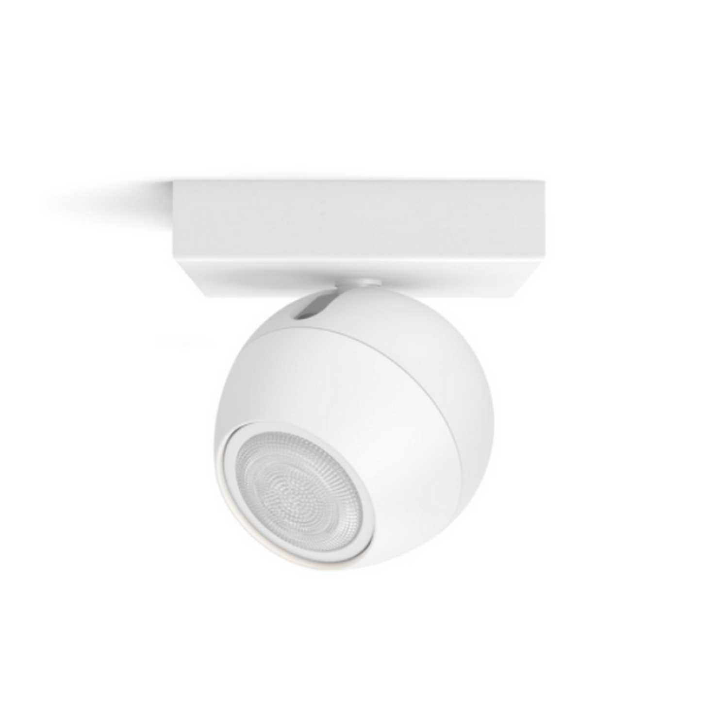 Lámpara inteligente - Philips Hue White Ambiance Buckram, LED, Bluetooth, Control por voz, Blanco