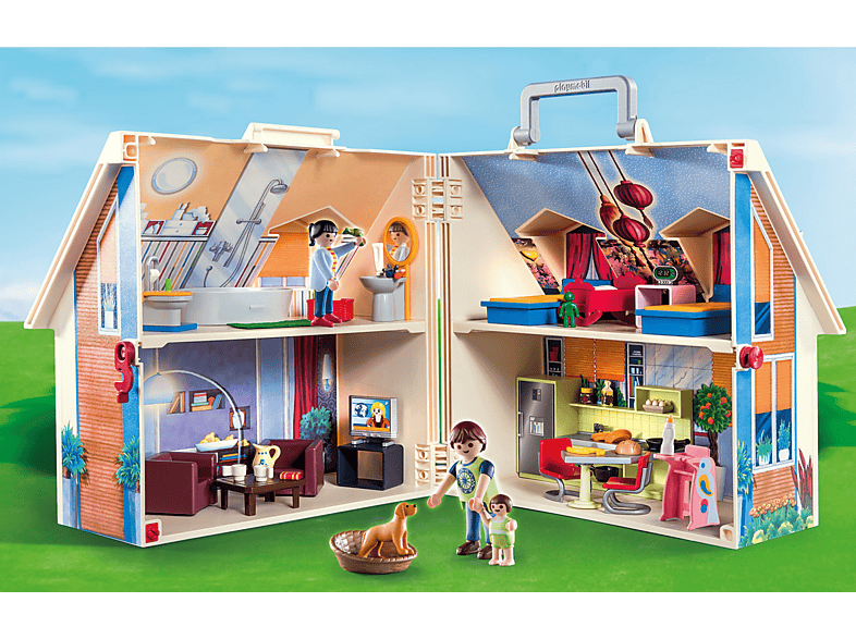 Playmobil 70985 Dollhouse: Mitnehm-Puppenhaus (4-10 Jahren); Spielset — Foto 2 von 2