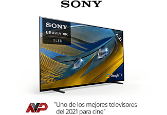 Pack TV OLED 65" - Sony 65A80J + Consola PS5 + Mando DualSens + Juego Spider-Man Miles Morales + Media Remote