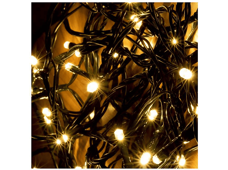 CHRISTMAS LIGHTING Fényfüzér, 200 db meleg fehér LED (KKL 200F/WW)