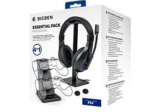 BIG BEN Essential Pack gamer kiegészítő csomag (PlayStation 4)