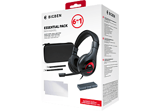 BIG BEN Essential Pack gamer kiegészítő csomag, fekete (Nintendo Switch)