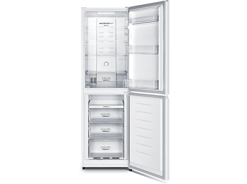GORENJE NRK 418 ECW4 Kühlgefrierkombination (E, 256 l, 182,4 cm hoch, Weiß)