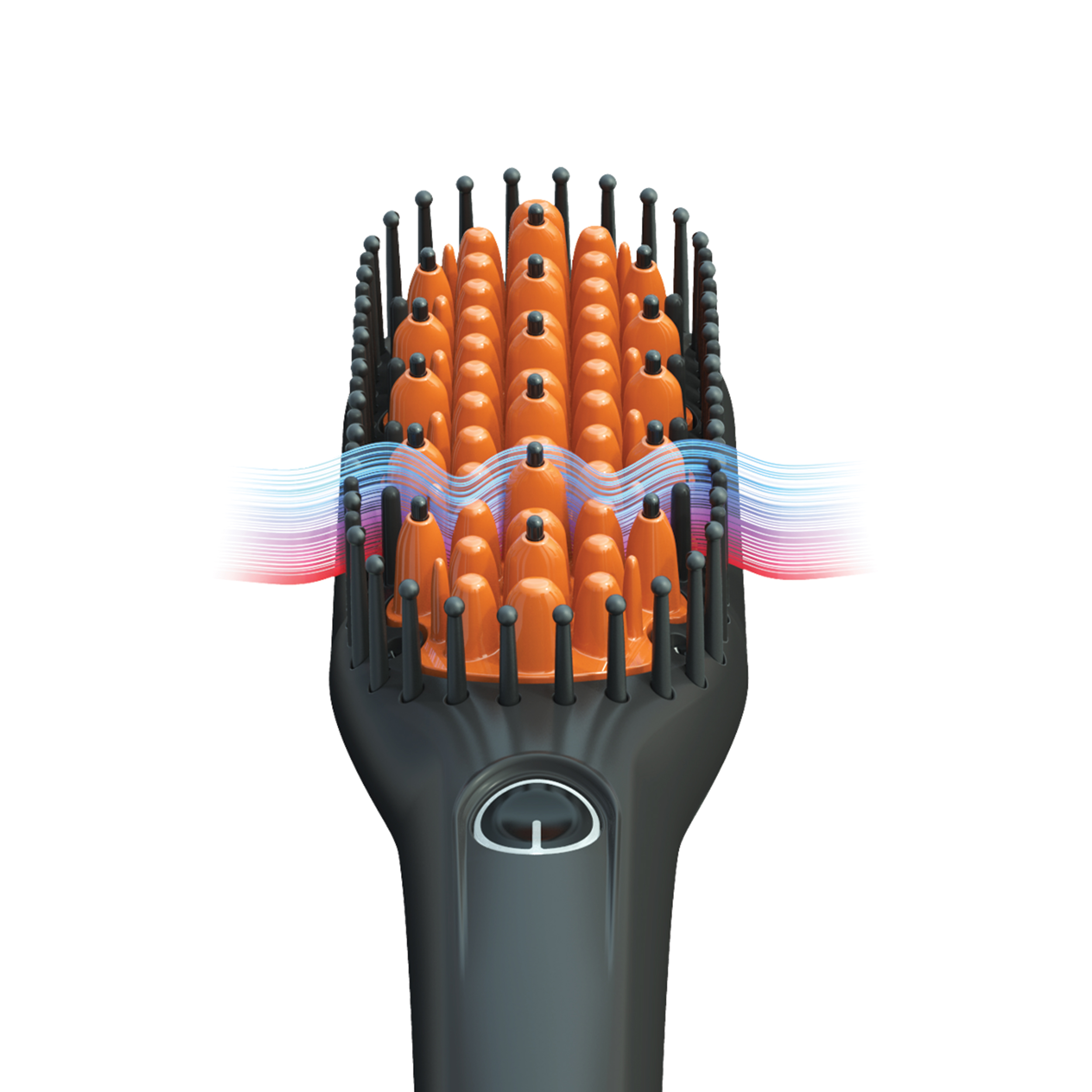 Warmluftbürste, Hairstyling Brush Keramik power™ Hot DAFNI Beschichtung: