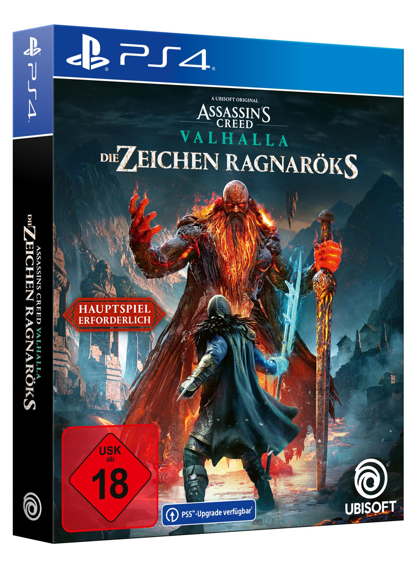 PS4-Spielbox mit Wikinger-Krieger-Illustration, ESRB-Rating 18.