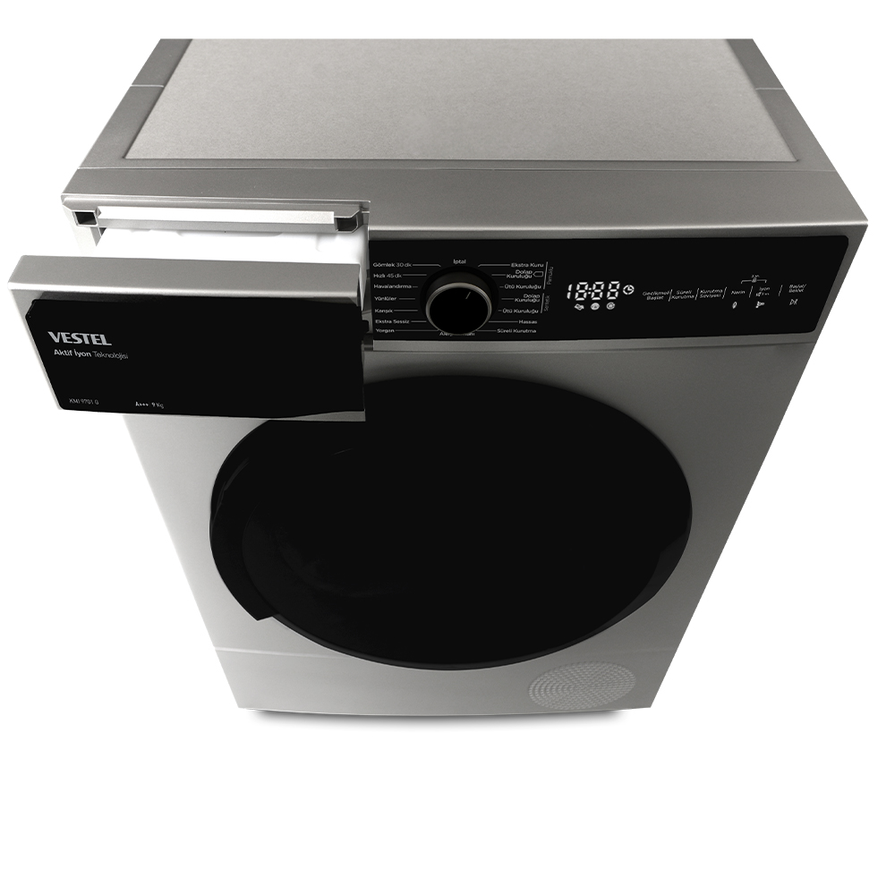 VESTEL KMI 9701 G 15 Program 9 Kg Kurutma Makinesi