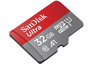 Tarjeta Micro SDHC - SanDisk Ultra, 32 GB, 98 MB/s, UHS-I, A1, C10, U1 Adaptador SD, Multicolor
