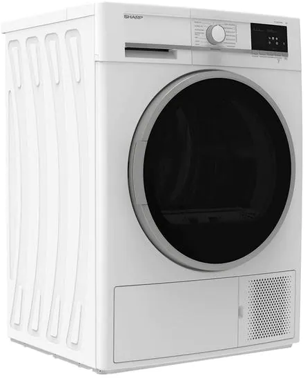 SHARP KD-GHB7S7GW2-CH - Wärmepumpentrockner  (7 kg, Weiss)