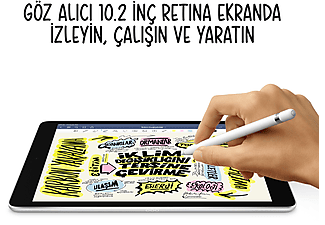 APPLE 9. Nesil iPad Wi-Fi 256GB Tablet Gümüş MK2P3TU/A_4