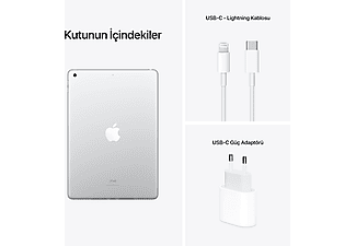 APPLE 9. Nesil iPad Wi-Fi 256GB Tablet Gümüş MK2P3TU/A_9